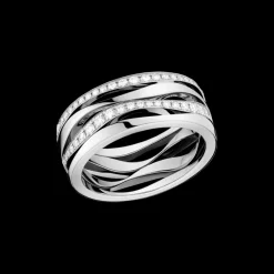 Bague, or blanc 18k, diamants|OMEGA Hot