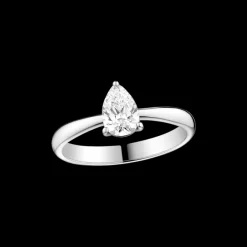 Bague, or blanc 18k, diamants|OMEGA Clearance