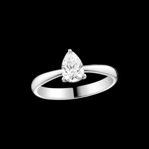 Bague, or blanc 18k, diamants|OMEGA Clearance