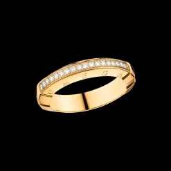 Bague, or jaune 18k, diamants|OMEGA Fashion