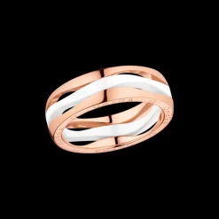 Bague, or rouge 18k, céramique|OMEGA Clearance