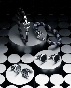 Bouton de manchette, acier inoxydable|OMEGA Fashion