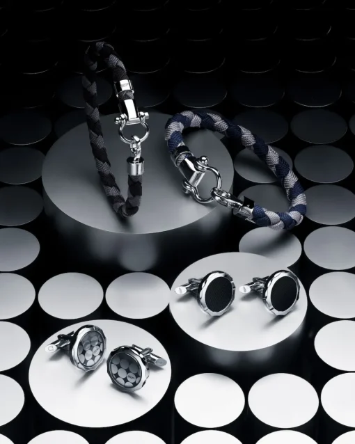 Bouton de manchette, acier inoxydable|OMEGA Fashion