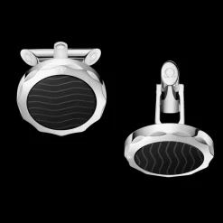 Bouton de manchette, céramique, acier inoxydable|OMEGA Sale