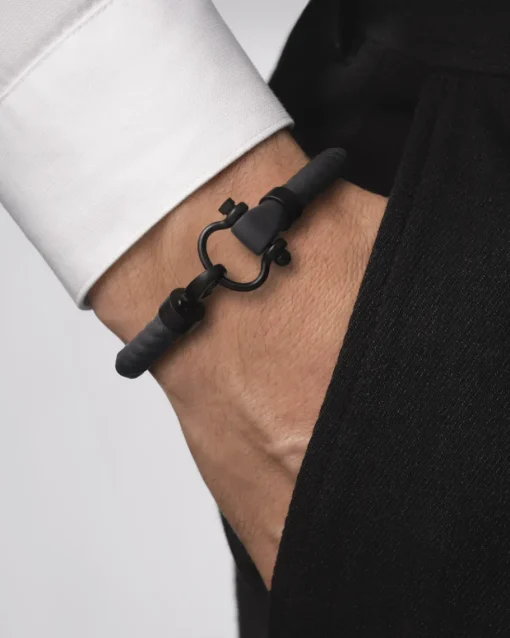 Bracelet, caoutchouc, titane|OMEGA New
