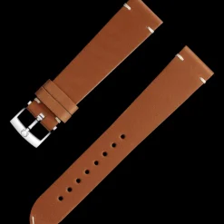Bracelet en cuir brun doré avec boucle ardillon|OMEGA Hot