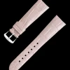 Bracelet en cuir d’alligator rose clair avec boucle ardillon|OMEGA Sale
