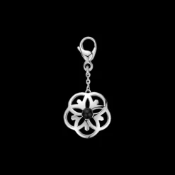 Charm, or blanc 18k, perle en onyx|OMEGA Sale