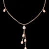 Collier, or rouge 18k, diamants|OMEGA Discount