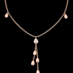 Collier, or rouge 18k, diamants|OMEGA Discount