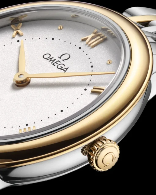 30 mm, acier ‑ or jaune sur acier ‑ or jaune|OMEGA New