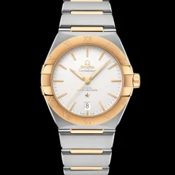 39 mm, acier ‑ or jaune sur acier ‑ or jaune|OMEGA Discount