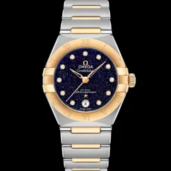 29 mm, acier ‑ or jaune sur acier ‑ or jaune|OMEGA Hot