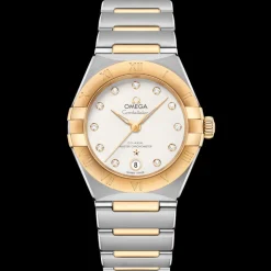 29 mm, acier ‑ or jaune sur acier ‑ or jaune|OMEGA Hot