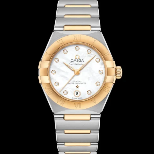 29 mm, acier ‑ or jaune sur acier ‑ or jaune|OMEGA Sale