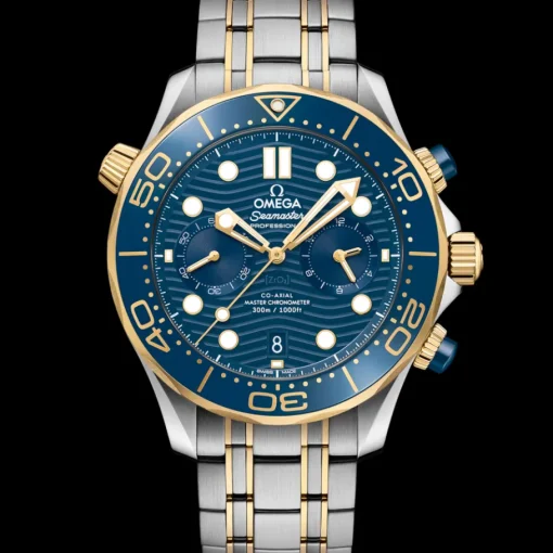 44 mm, acier ‑ or jaune sur acier ‑ or jaune|OMEGA Outlet