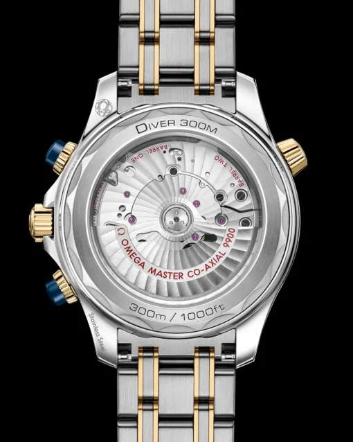 44 mm, acier ‑ or jaune sur acier ‑ or jaune|OMEGA Outlet