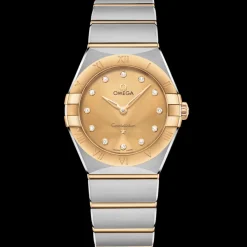 28 mm, acier ‑ or jaune sur acier ‑ or jaune|OMEGA Sale