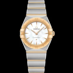 25 mm, acier ‑ or jaune sur acier ‑ or jaune|OMEGA Fashion