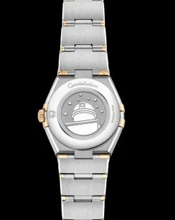 25 mm, acier ‑ or jaune sur acier ‑ or jaune|OMEGA Fashion