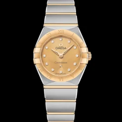 25 mm, acier ‑ or jaune sur acier ‑ or jaune|OMEGA Hot