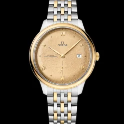 41 mm, acier ‑ or jaune sur acier ‑ or jaune|OMEGA New
