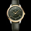 42 mm, acier ‑ or jaune sur alligator|OMEGA Hot