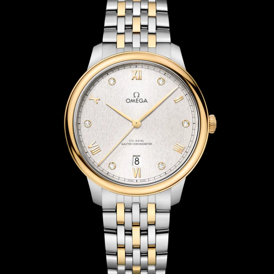 40 mm, acier ‑ or jaune sur or jaune|OMEGA Best