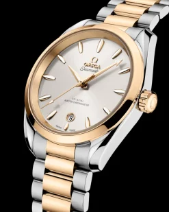 38 mm, acier ‑ or Moonshine™ sur acier ‑ or Moonshine™|OMEGA New