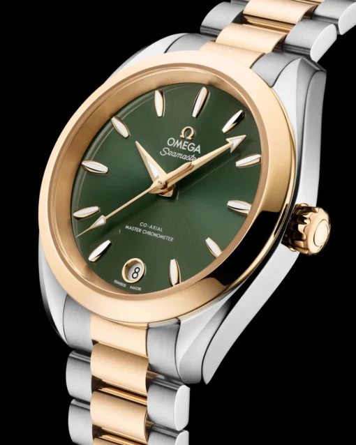 34 mm, acier ‑ or Moonshine™ sur acier ‑ or Moonshine™|OMEGA Discount