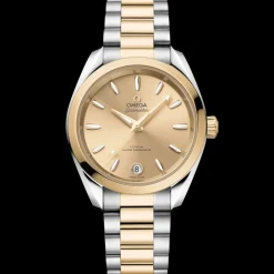 34 mm, acier ‑ or Moonshine™ sur acier ‑ or Moonshine™|OMEGA Discount