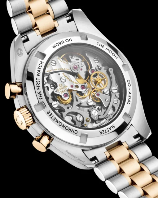 42 mm, acier ‑ or Moonshine™ sur acier ‑ or Moonshine™|OMEGA Fashion