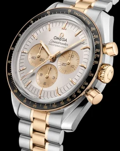 42 mm, acier ‑ or Moonshine™ sur acier ‑ or Moonshine™|OMEGA Fashion