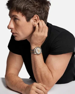 42 mm, acier ‑ or Moonshine™ sur acier ‑ or Moonshine™|OMEGA Fashion