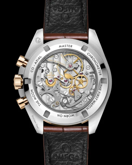 42 mm, acier ‑ or Moonshine™ sur alligator|OMEGA Hot