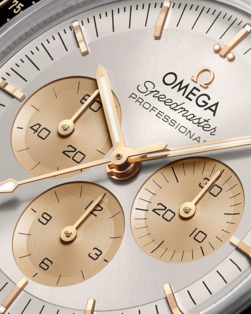 42 mm, acier ‑ or Moonshine™ sur alligator|OMEGA Hot