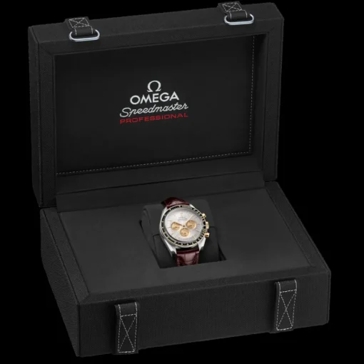 42 mm, acier ‑ or Moonshine™ sur alligator|OMEGA Hot