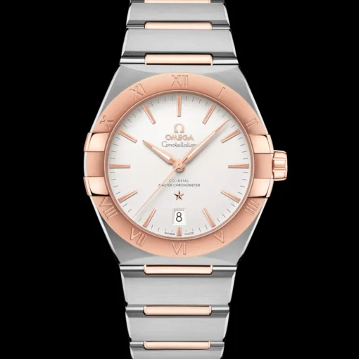 39 mm, acier ‑ or « Sedna™ » sur acier ‑ or « Sedna™ »|OMEGA Discount