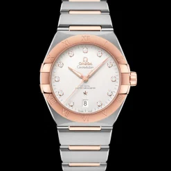 39 mm, acier ‑ or « Sedna™ » sur acier ‑ or « Sedna™ »|OMEGA New