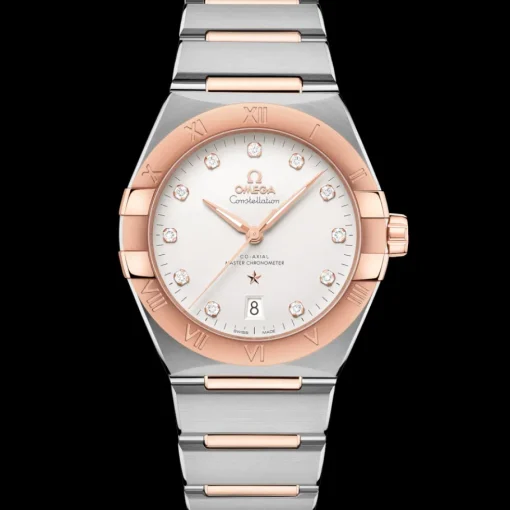 39 mm, acier ‑ or « Sedna™ » sur acier ‑ or « Sedna™ »|OMEGA New