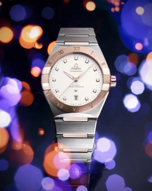 39 mm, acier ‑ or « Sedna™ » sur acier ‑ or « Sedna™ »|OMEGA New