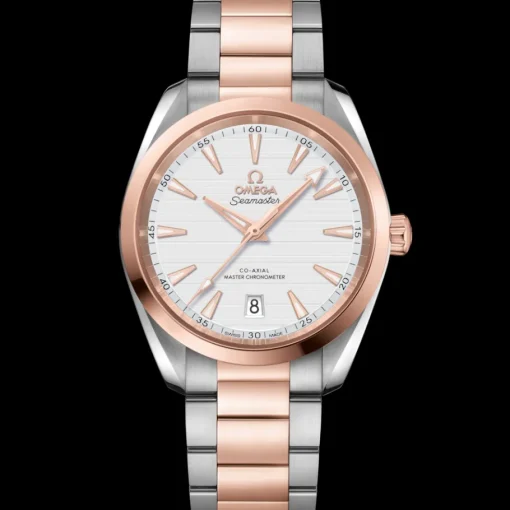 38 mm, acier ‑ or « Sedna™ » sur acier ‑ or « Sedna™ »|OMEGA Discount