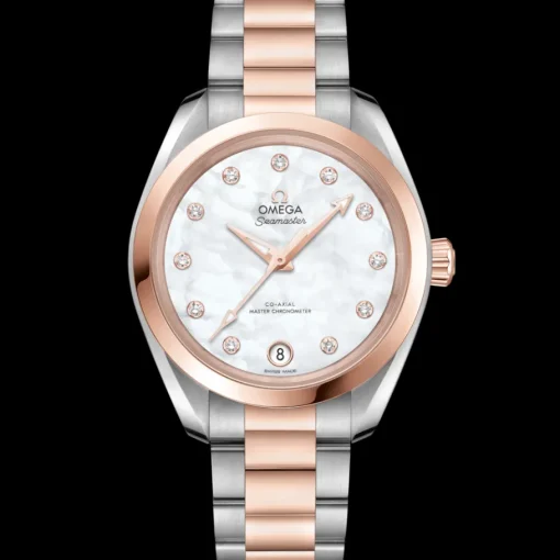 34 mm, acier ‑ or « Sedna™ » sur acier ‑ or « Sedna™ »|OMEGA Sale