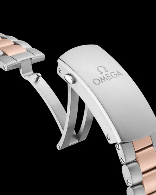 45,5 mm, acier ‑ or « Sedna™ » sur acier ‑ or « Sedna™ »|OMEGA Discount