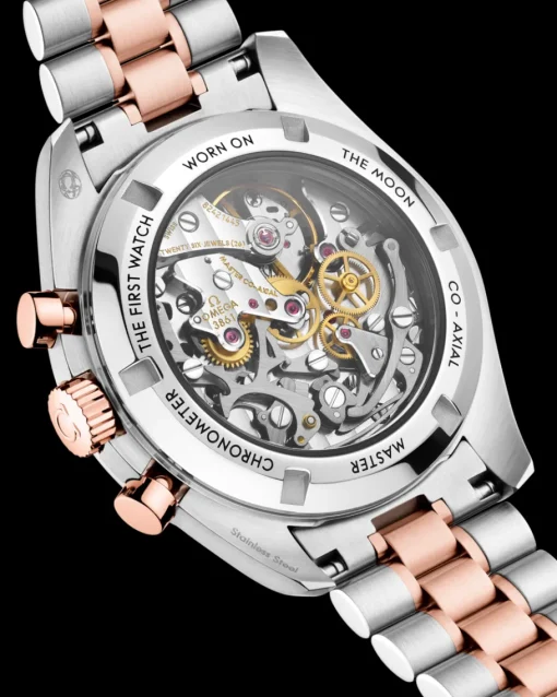 42 mm, acier ‑ or « Sedna™ » sur acier ‑ or « Sedna™ »|OMEGA Hot