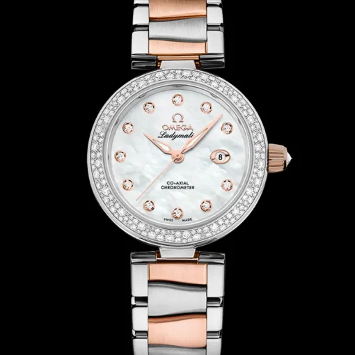 34 mm, acier ‑ or « Sedna™ » sur acier ‑ or « Sedna™ »|OMEGA Discount