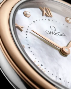 30 mm, acier ‑ or « Sedna™ » sur bracelet en cuir|OMEGA Discount