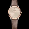 27,5 mm, acier ‑ or « Sedna™ » sur bracelet en cuir|OMEGA Discount