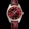 41 mm, acier ‑ or « Sedna™ » sur bracelet en cuir|OMEGA Best