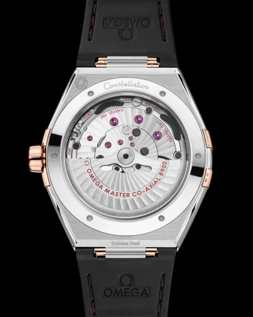 41 mm, acier ‑ or « Sedna™ » sur bracelet en cuir|OMEGA Outlet